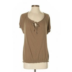 Gap~ Linen + Cotton Peasant Blouse